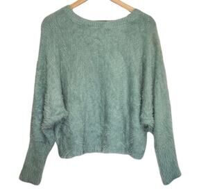 Wearing Your Heart on your Sleeve Women's Fuzzy Cropped Sweater So Soft